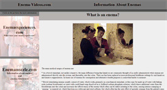 Desktop Screenshot of enema-videos.com